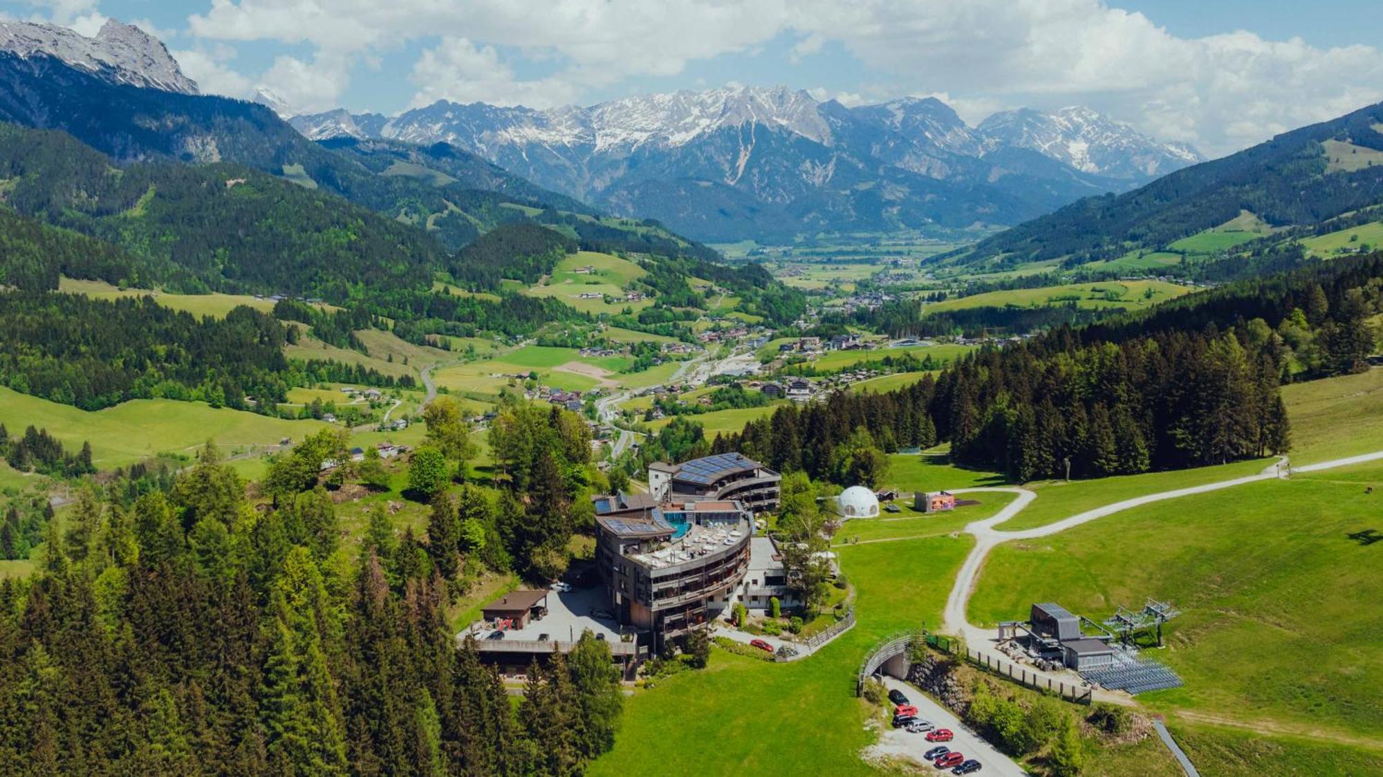 Holzhotel Forsthofalm Leogang Luaran gambar
